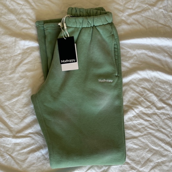 Madhappy Pants - Madhappy Wide Leg Straight Sweatpants